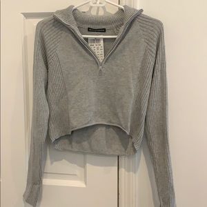 Brandy Melville Cropped Shirt
